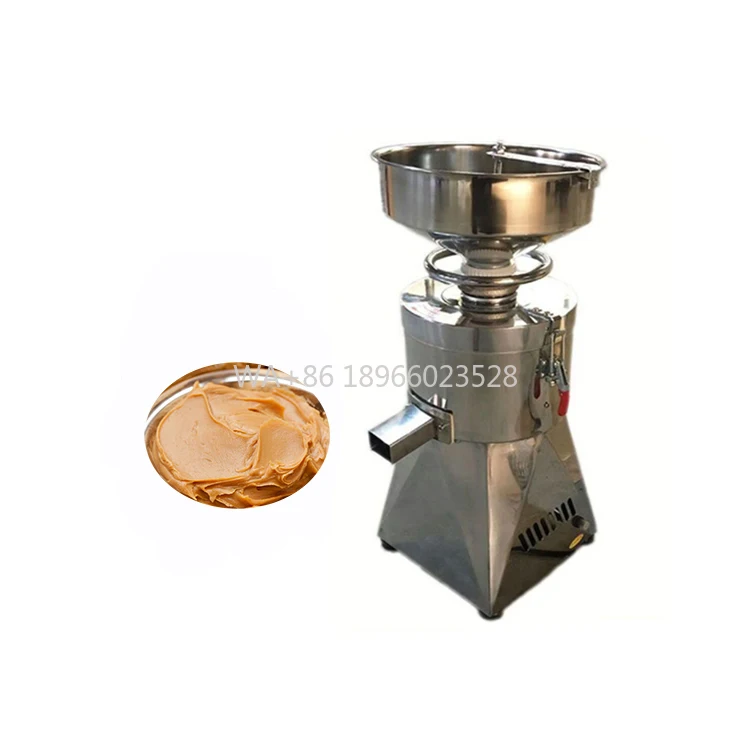 آلة طحن زبدة الفول السوداني الصغيرة الكاملة من الفولاذ المقاوم للصدأ لصالونة الكاكاو والكاكاو #1