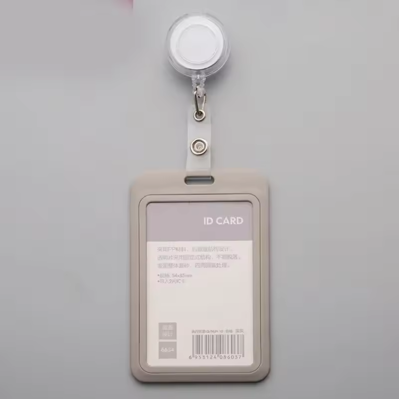 Women Student Credit Card Cover Case Pouch Creative Transparent Retractable Nurse Badge Doctor ID Card Holder Clip Badge - Image 12