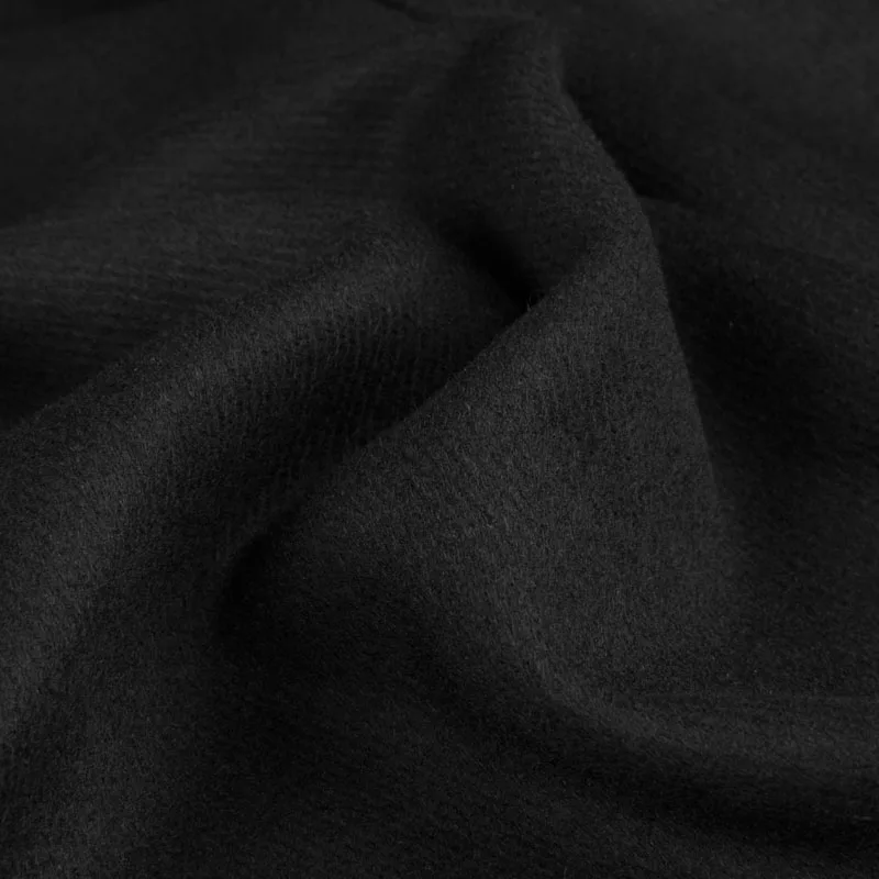 

Высококачественная шерстяная однотонная ткань Thiened Plaid ort Camere для осенне-зимних пальто, одежда Bla