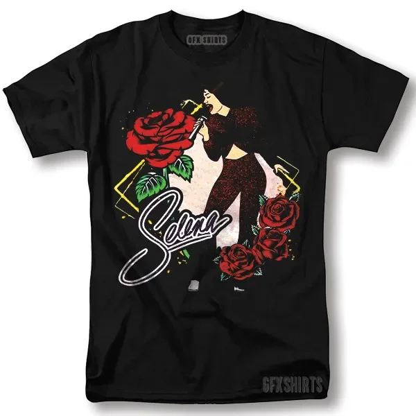 Selena Quintanilla Shirt Classic Vintage Graphic Design T-Shirt