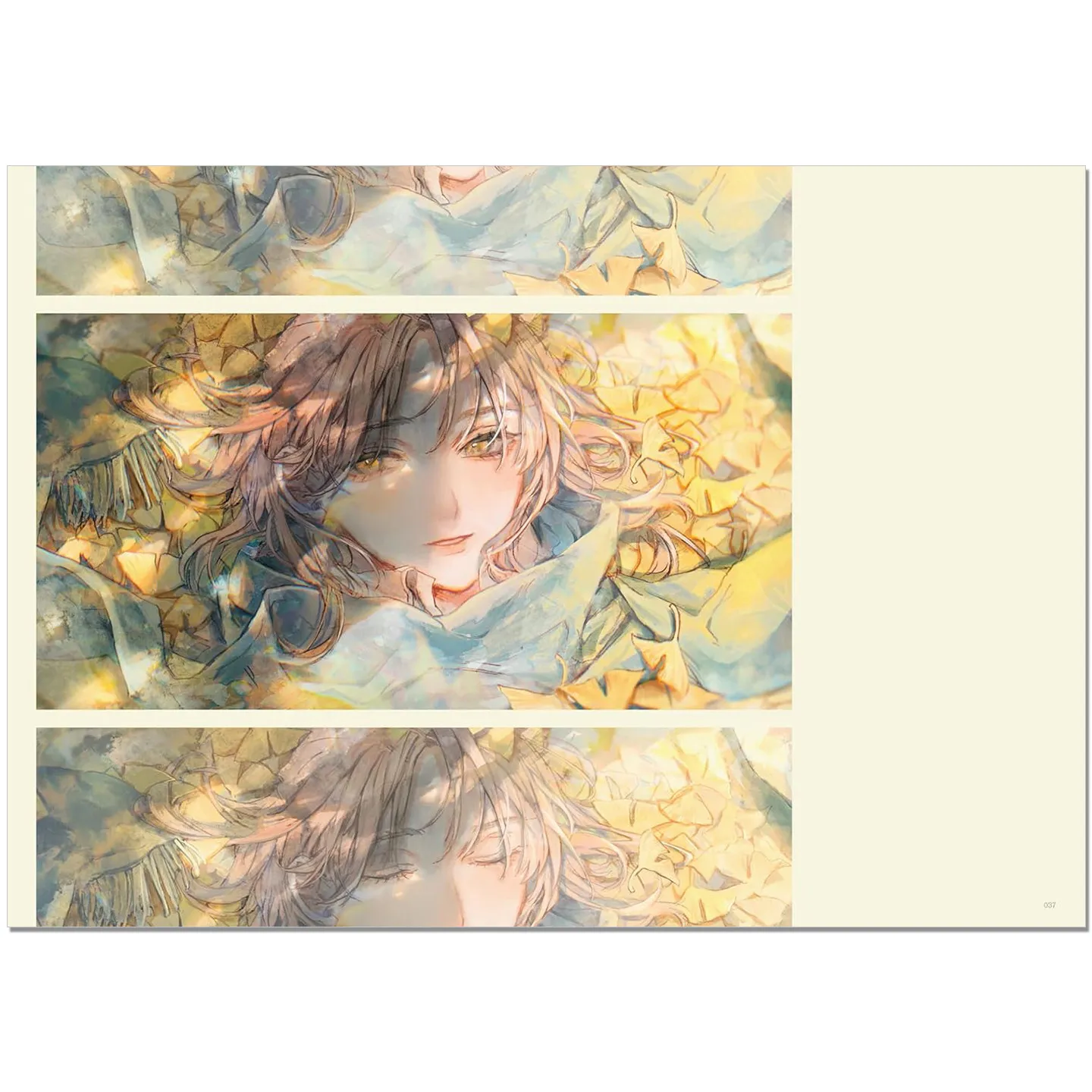 Pre-sale STRATA Oo6 Official Artbook First Collection Transparent Soft Color Watercolor Illustration Works Japanese Original