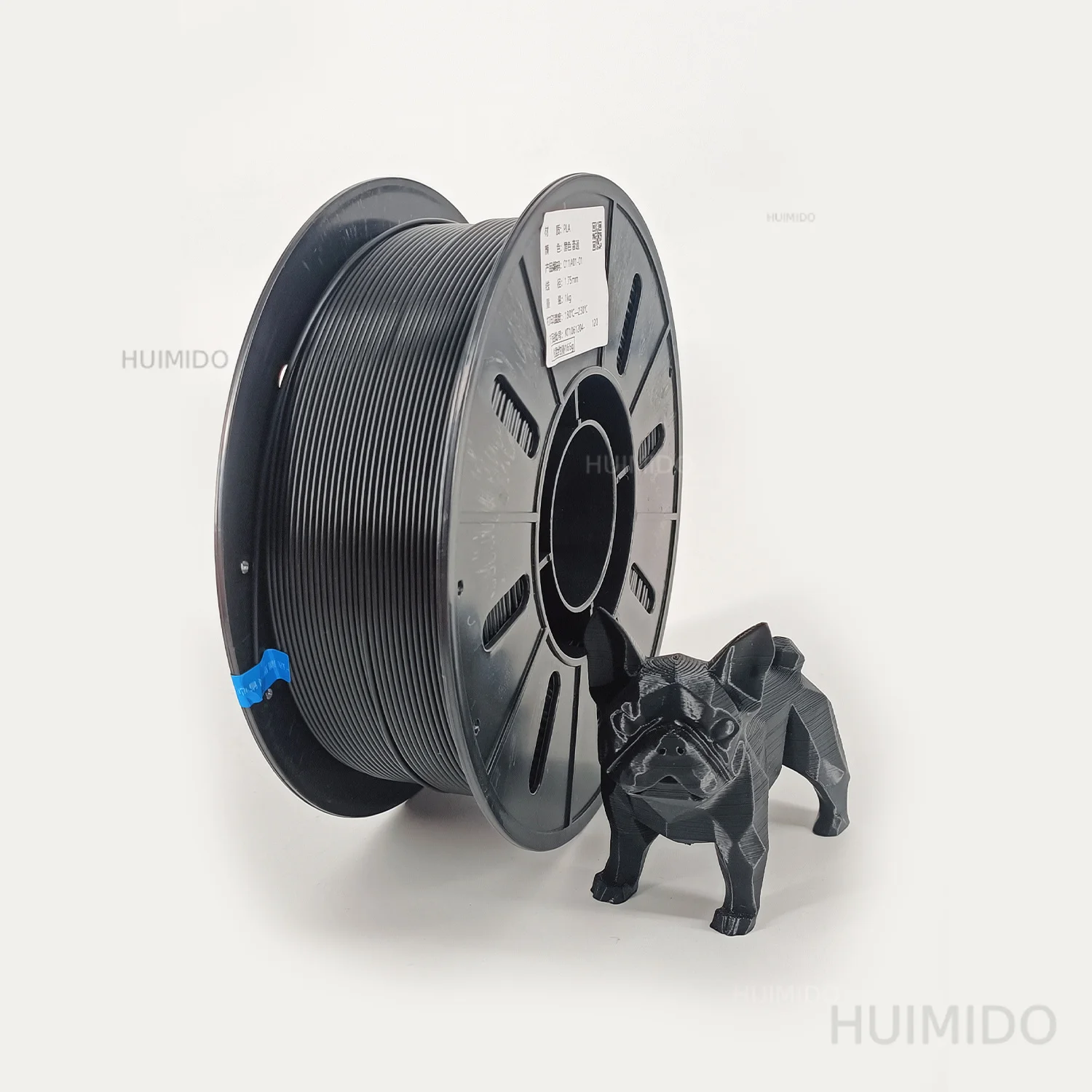 Environmentally friendly silk PLA 3D printer consumables 1kg spool 1.75mm diameter +/-0.02mm accuracy, vacuum packed