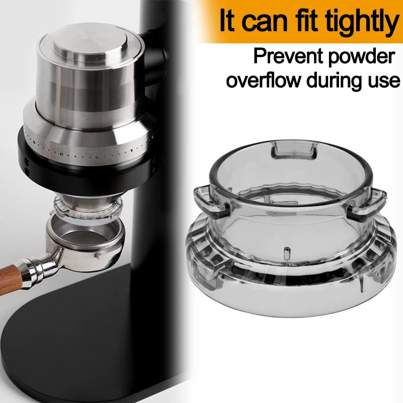 

54mm Dosing Funnel Practical Espresso Fixed Quantity Funnel Reusable Espresso Coffee Dosing Anti Flying Powder Coffee Hopper