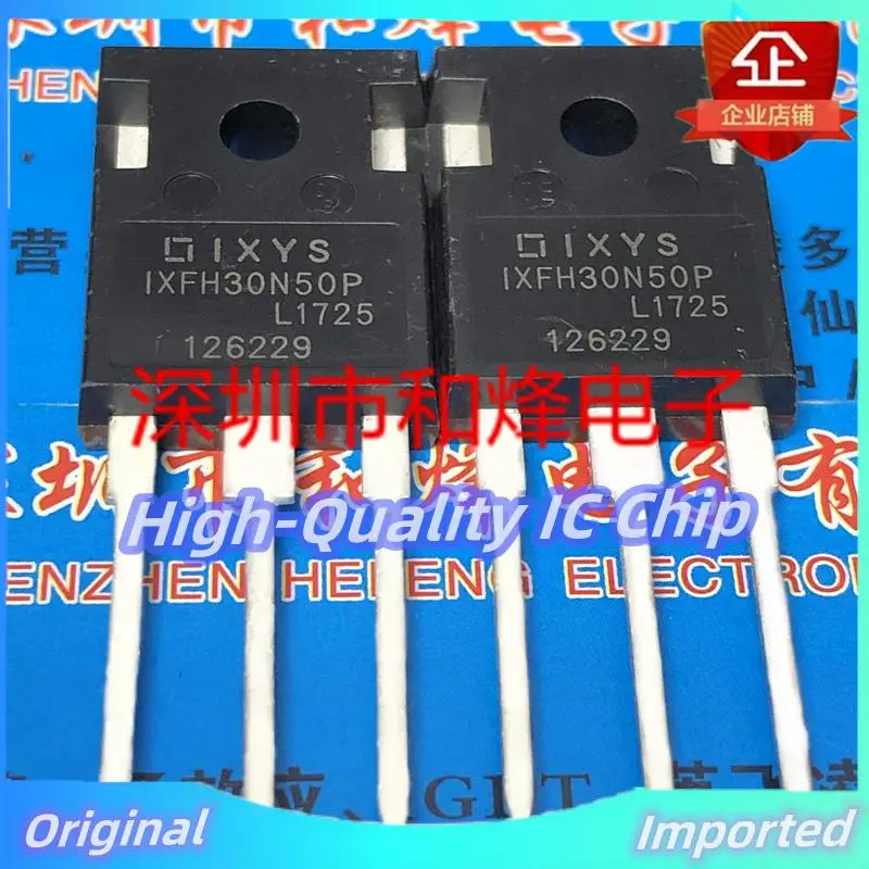 10PCS-30PCS  IXFH30N50P  TO-247 500V 30A   Best QualityFast Shipping  Best Quality