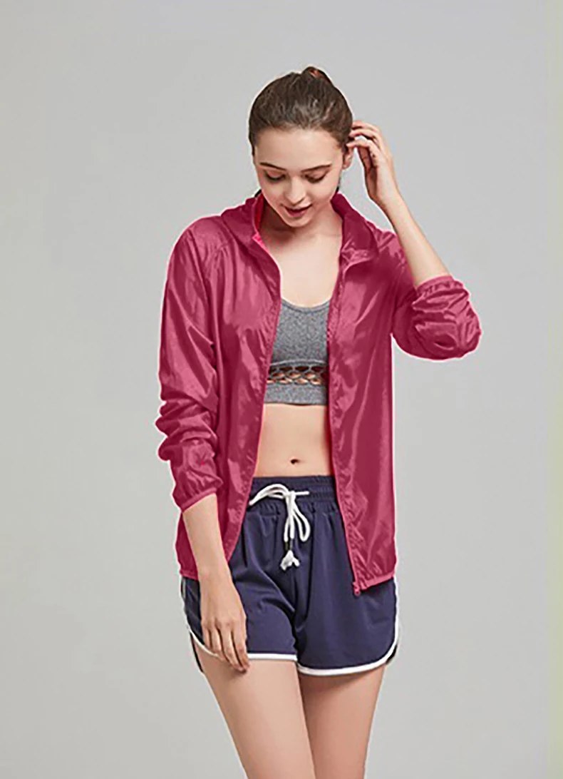Unisex UV-Protective Waterproof Hiking Jacket 50