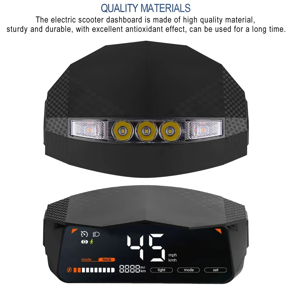 Controller und Armaturenbrett-Display-Einheit für KuKirin G2 Elektroroller Hauptplatine Display-Bildschirm Ersatzteile Zubehör – Detail 12