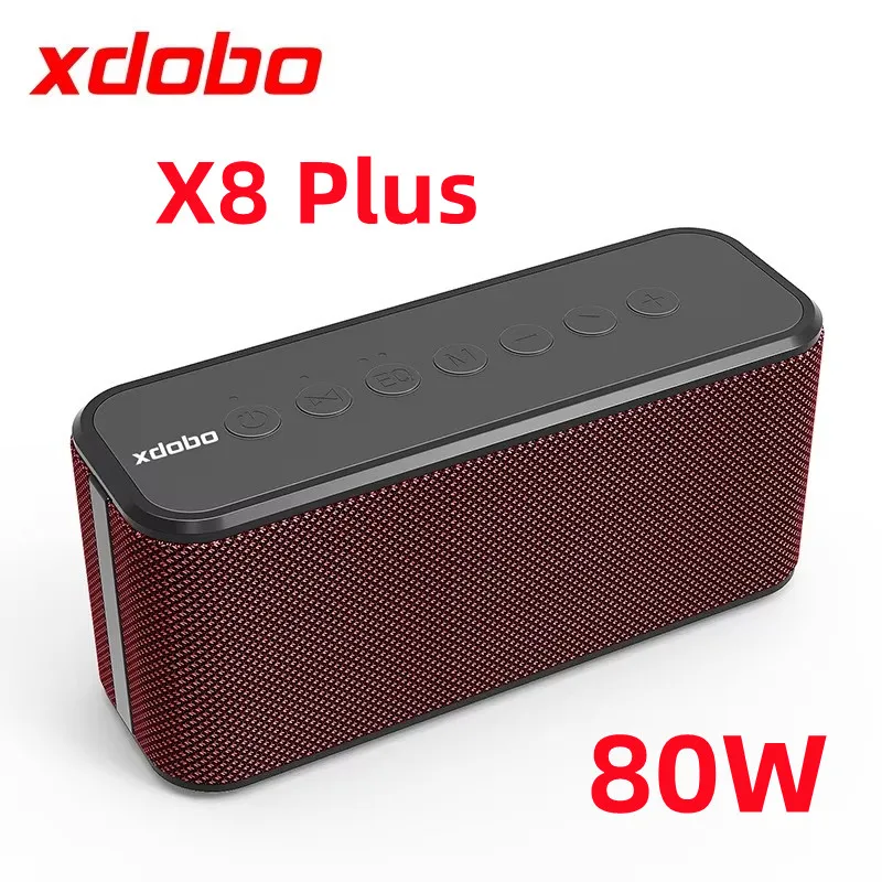 

Outdoor portable Bluetooth speaker XDobo X8 Plus 80W high-power ipx5 waterproof panoramic sound effect subwoofer wireless speake