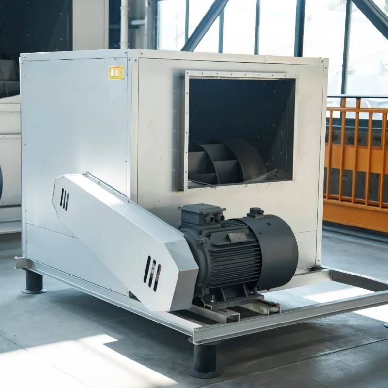 Industrial Grade HTFC-V  High Pressure Backward Curved Centrifugal Fan Box for HVAC and Smoke Exhaust System