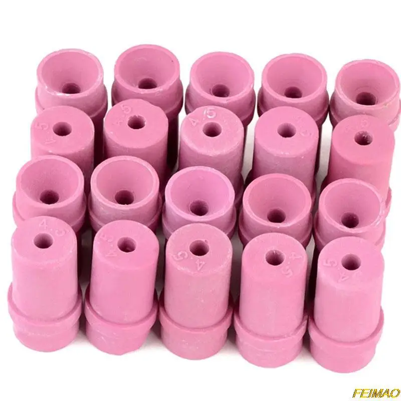 10Pcs Sandblaster Nozzle Ceramic Sandblast Nozzle Air Sandblaster Tips For Pneumatic Blasting Tools