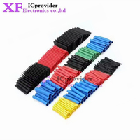 280pcs Heat Shrink Tube Polyolefin Shrinking Wire Cable Assorted Insulated Sleeving Tubing Set 2:1 Waterproof Pipe Sleeve Kit