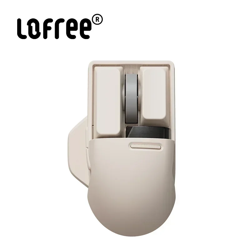 Lofree 2.4G Wireless Mouse OLED Display Screen Three Mode Wireless Rechargeable Gaming Mouse Mac Office PC Laptop Accessories