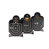 3 pcs stainless steel target steel small steel people target metal target alloy practice target shooting target