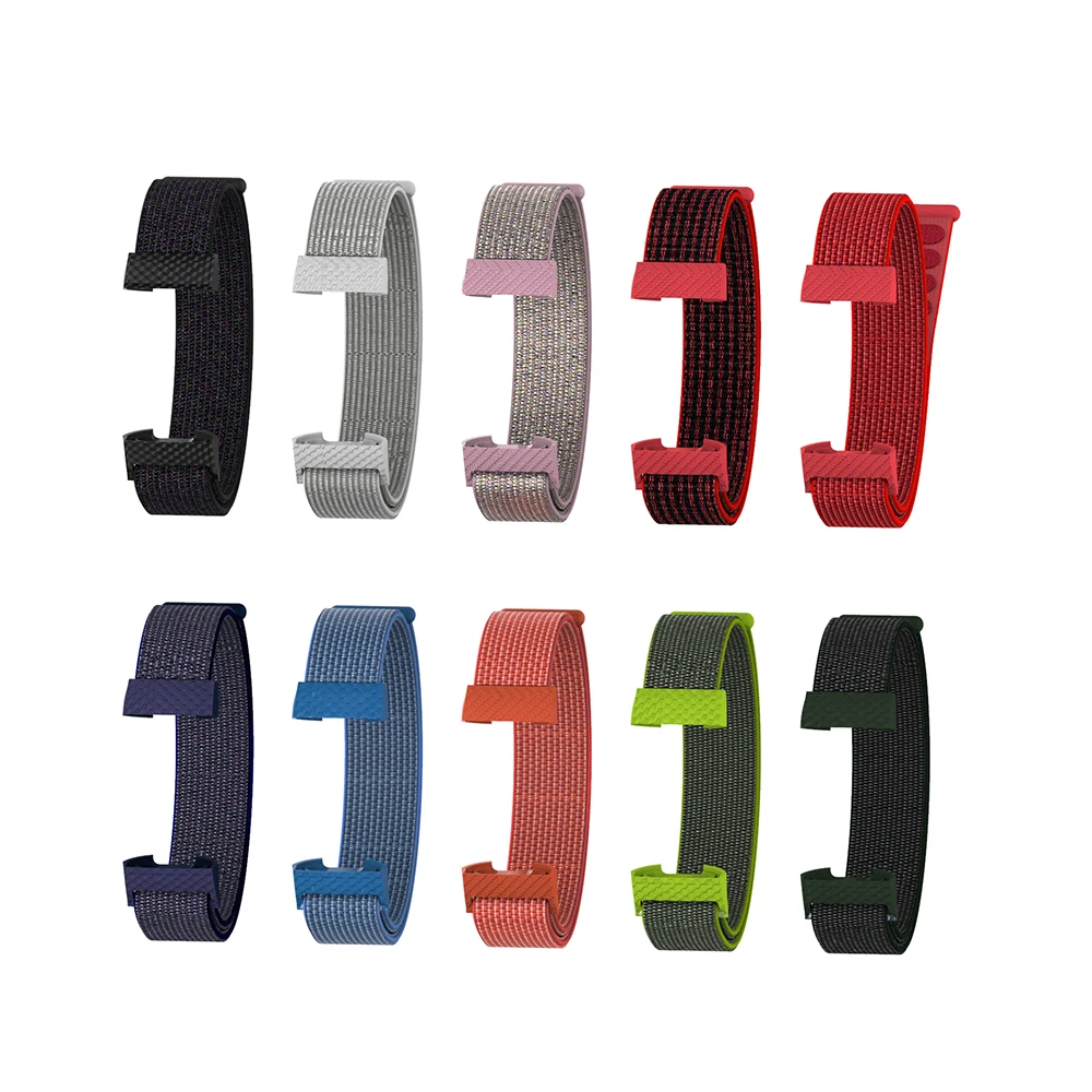 Nylon Watch Strap For Fitbit Charge3 Charge4 Watch Wrist Band Bracelet Breathable Smartwatch Watchband Fitbit Charge 3 4