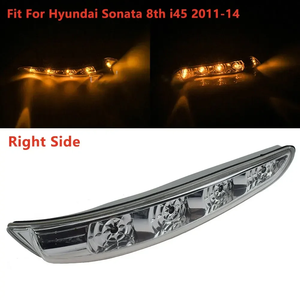 Mirror Light Right Mirror Lamp Turn Signal Yellow Light 876233S000 Car For Hyundai Sonata I45 Lamp Plastic Right Side