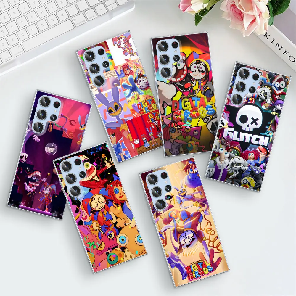 The Amazing Digital Circus Jax Case for Samsung Galaxy S23 S21 FE S22 S24 S20 Ultra S8 S10 Lite S10e S9 Plus TPU Phone Cover