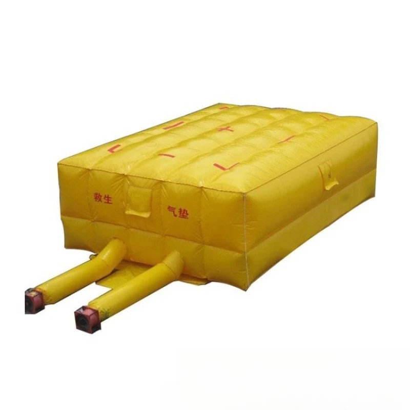 Fire rescue air mattress High-altitude rescue fall cushion 8*6 fire escape inflatable mat