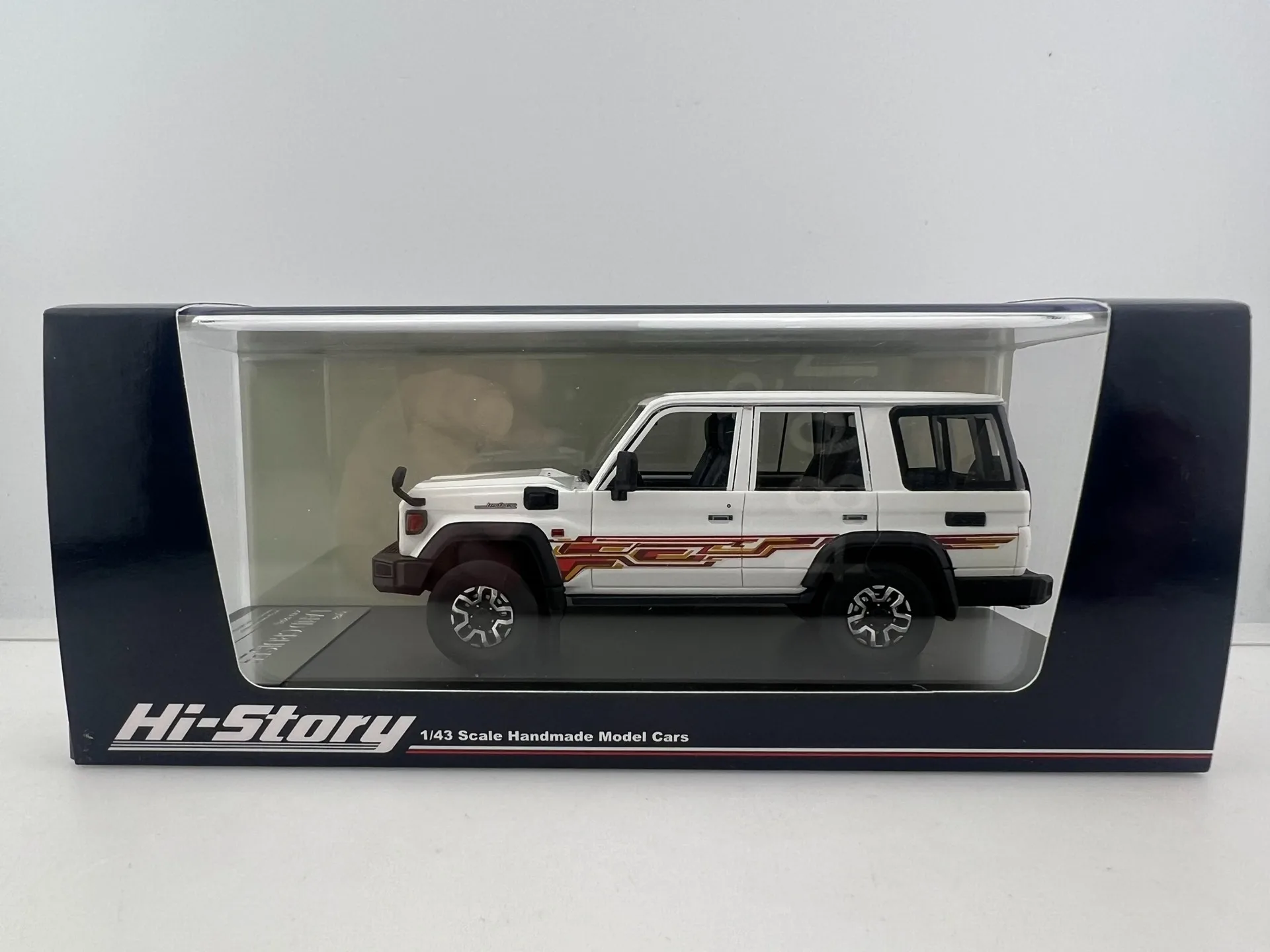 

Diecast Hi-Story 1/43 Scale Toyota LAND CRUISER 70AX (70 Ax Resin Car Model Collectible Toy Gift Souvenir Display Ornament