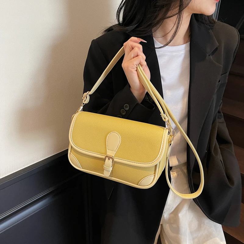 

Women Luxury Leather Crossbody Bag Elegant Designer Shoulder Tote Handbag For Daily Beautiful Style