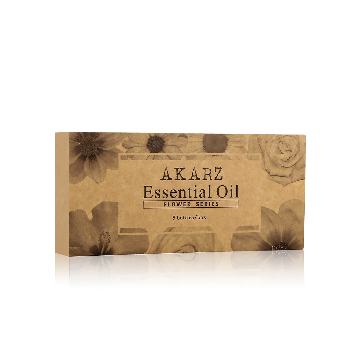 Premium AKARZ Hots Serie 5 Essential Oils - Vanilla, Jasmine, Vetiver, Rose & Musk - Aromatherapy, Massage, Diffuser and DIY