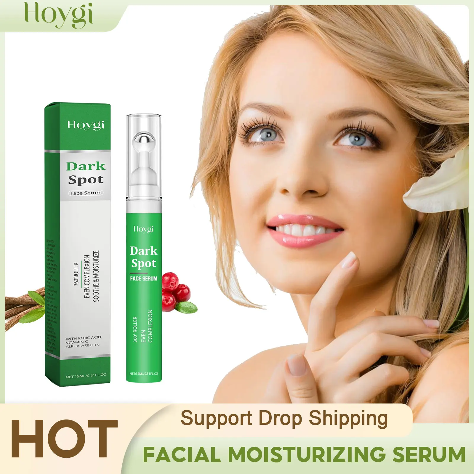 Facial Moisturizing Serum Shrink Pores Lasting Deep Hydrating Improve Dryness Relieving Redness Firming Skin Facial Care Serum