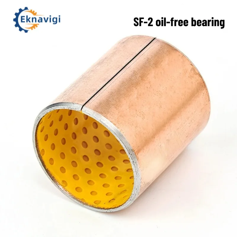 5PCS SF-2 Inside diameter 8 10 12 14 15 16 18 Boundary Lubricating Bearing Compound Copper Sleeve With Pitting Point Bushing