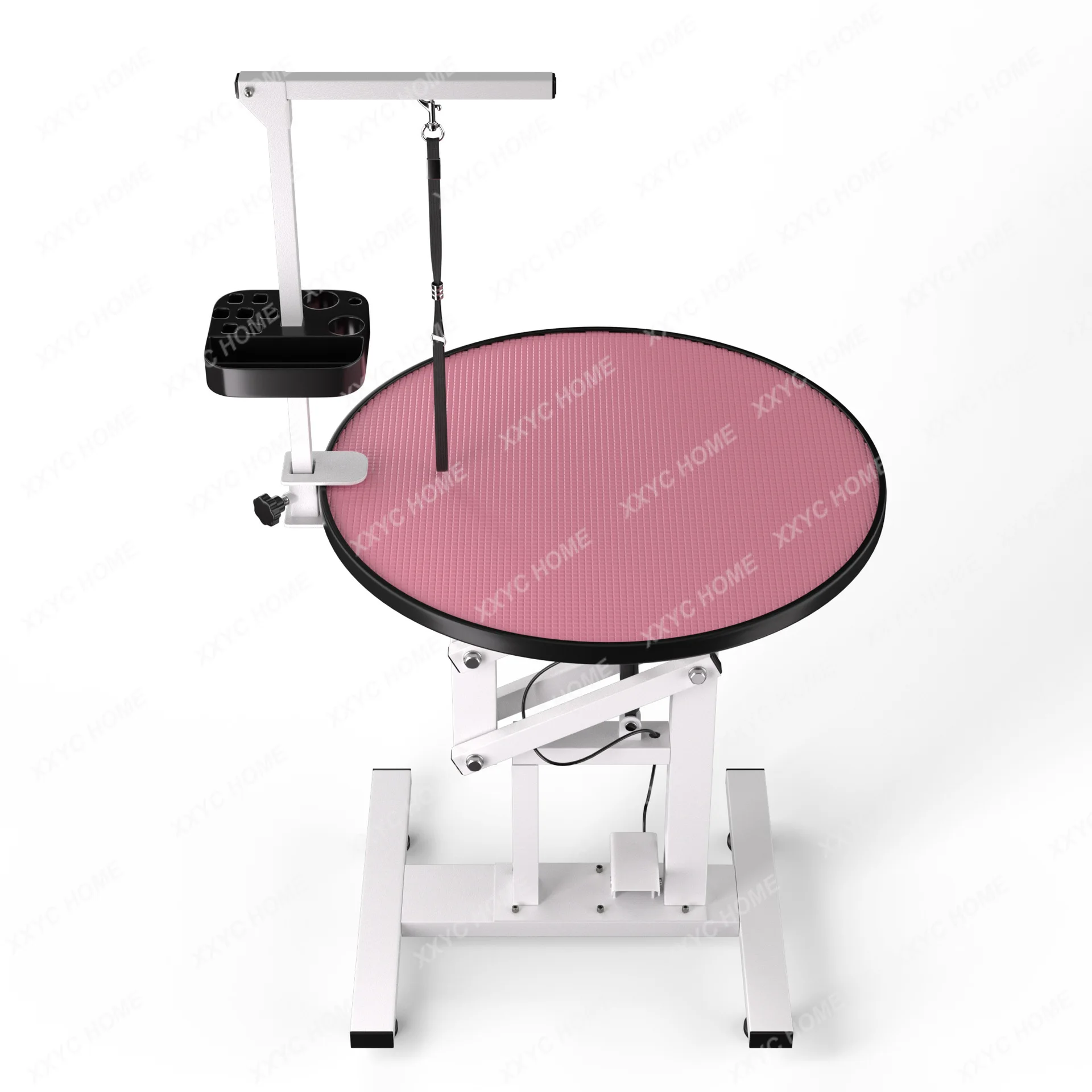 LPet grooming table lifting round table shearing pet store workbench