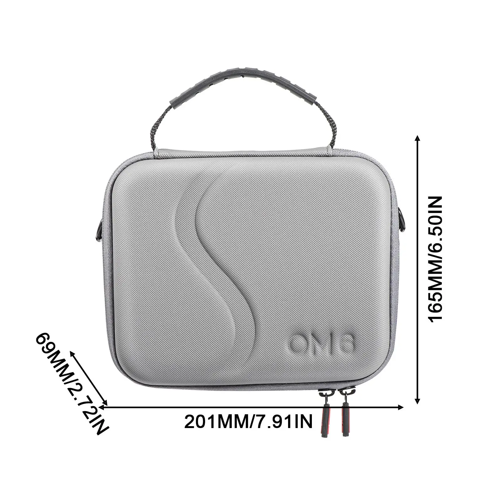 Portable Carrying Case For DJI Osmo Mobile 6 Handheld Gimbal Storage Bag With Shoulder Strap Dustproof Anti-drop Hard Bag