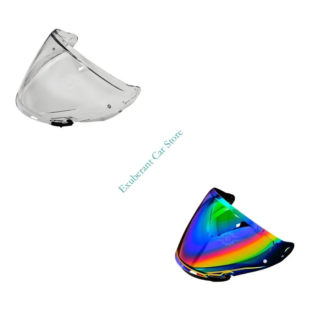 H3CE Motorcycle Helmets Visors Lens Featuring Anti Fog UV PC Construction And Quick Replacement For OF603