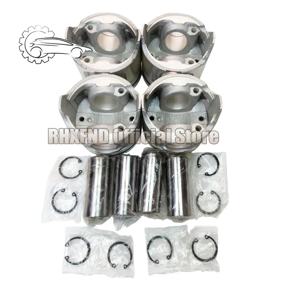 

4JH1 Piston with Piston ring 8-97941-839-1 8-97305-585-3 STD for isuzu diesel engine