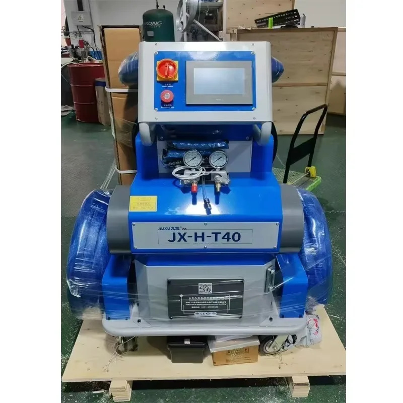 Modern-Style NSJ Polyurethane Spraying Machine with Sleek Design 5 kW Power 220V Motor Bearing Pump & PLC 2-Year Warranty