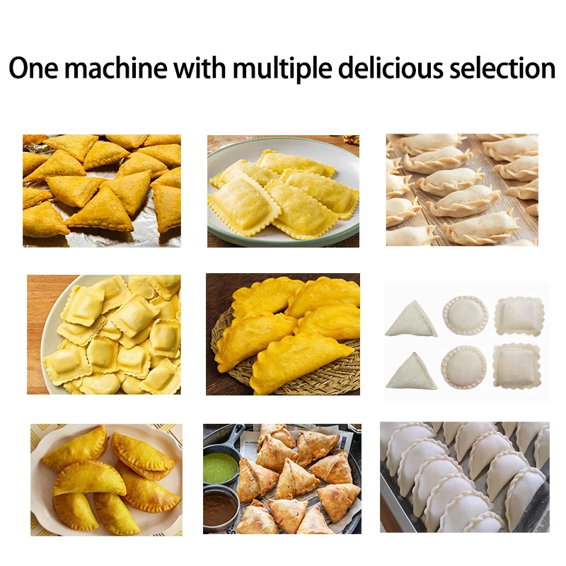 Small Automatic Dumpling Making Unit, Easy Operation, Commercial Tool For Snack Shop & Catering Use