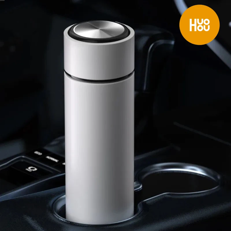 NEW HUOHOU Thermal Insulation Cup Vacuum Flasks 465mL Portable Stainless Steel Water Bottle Portable Water Cup