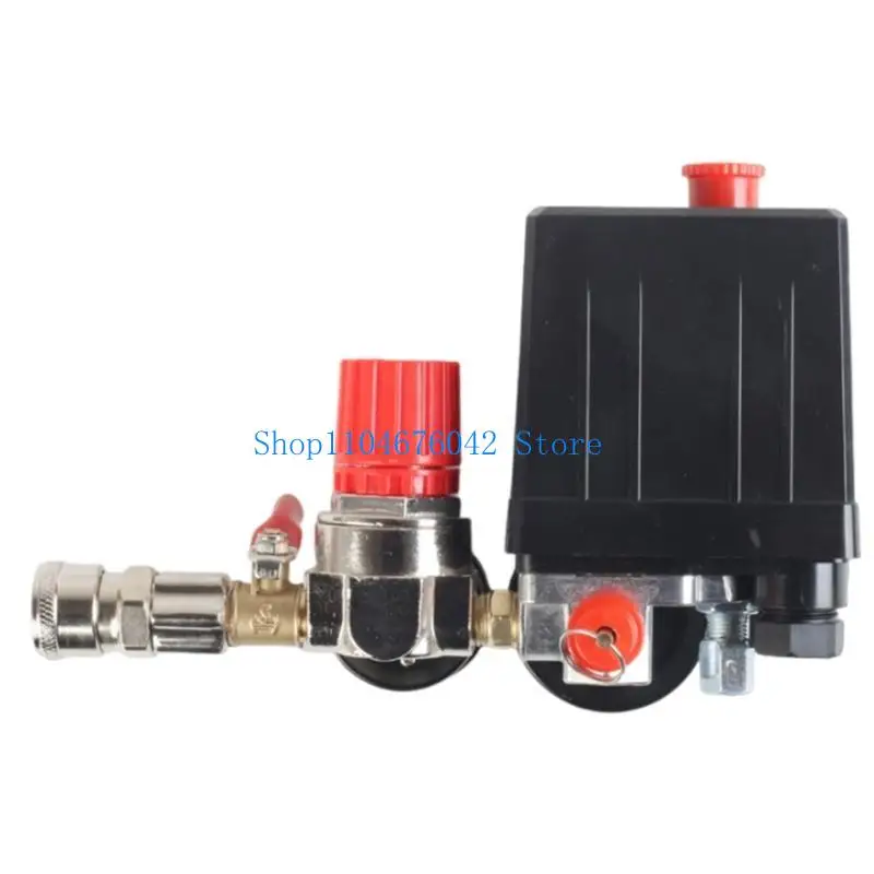 652F 220V Air Compressor Pump PressureControl Switches Manifolds Relief Regulator