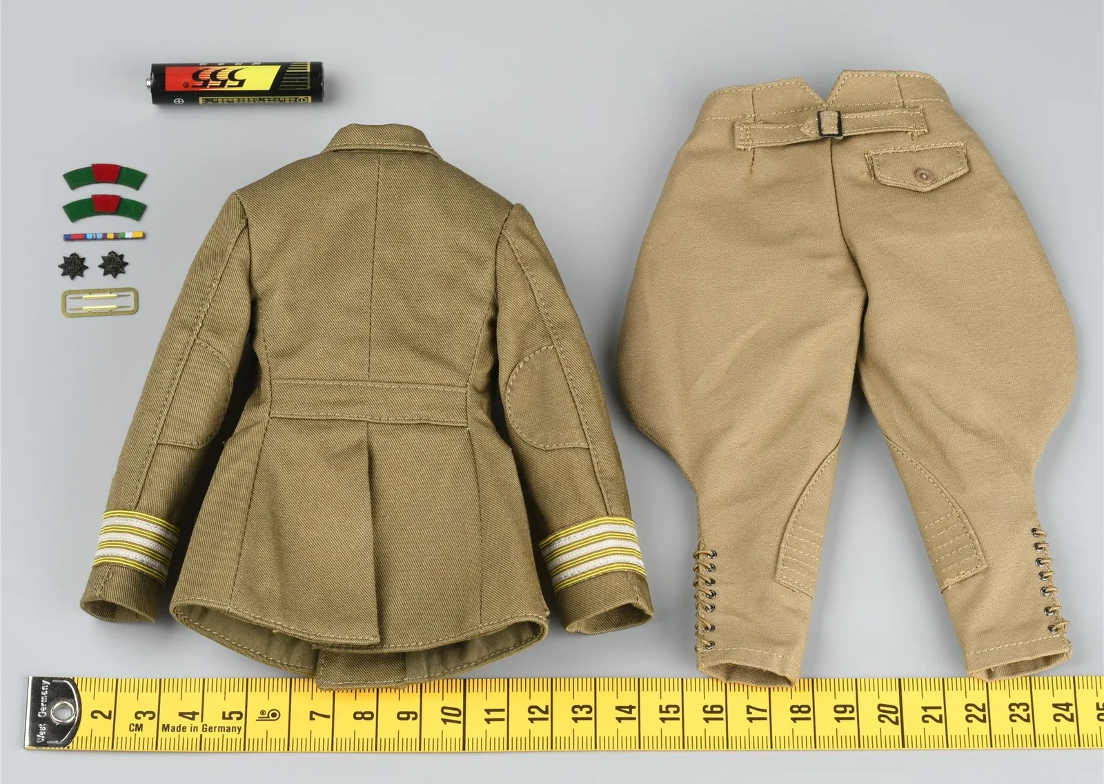 DID B11012 Set uniforme da soldato in scala 1/6 Modello per 12''Colonnello britannico