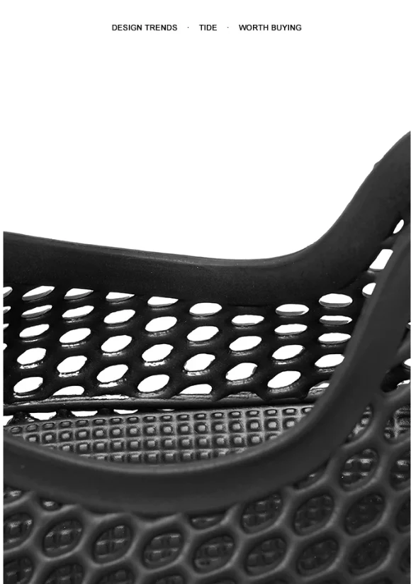 Atmungsaktive Sommerschuhe für Teenager, bequeme und vielseitige Outdoor-Laufschuhe, ultraleichte Lochschuhe – Detail 5
