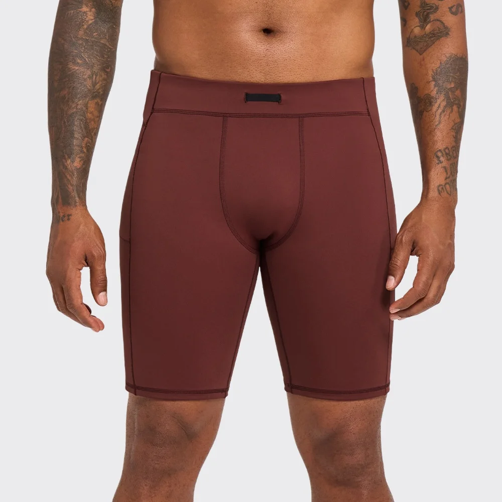 New Men's Running Shorts Summer Gym Sportswear Men Quick Dry Stretch Jogging Ou… - Image 4
