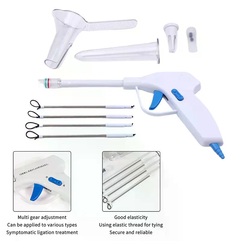 1 Set Top Quality Disposable Hemorrhoid Suction Ligator Automatic Ligation Device Special For Anorectal Hemorrhoids Set