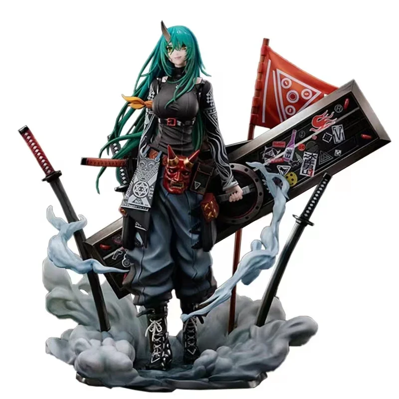【Presale】Invitation Letter ‌Arknights Game Character Sculpture Hoshiguma Action Figurals Anime Figurine Statue Figures Cartoon C