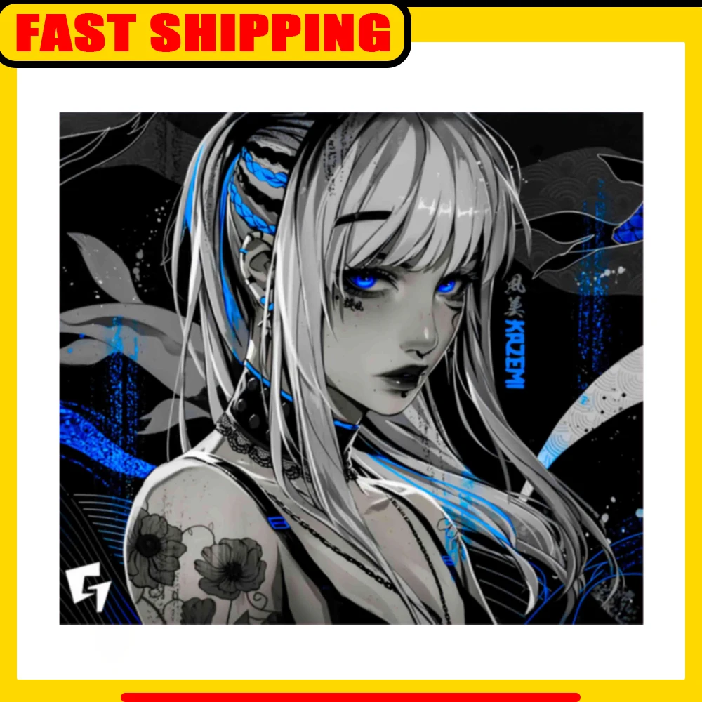 PAN Esports GLSSWRKA Akari Akari Kazemi Smooth and Speed Mouse Pad Coating and Full Coverage Primer For CSGO APEX PC Accessories