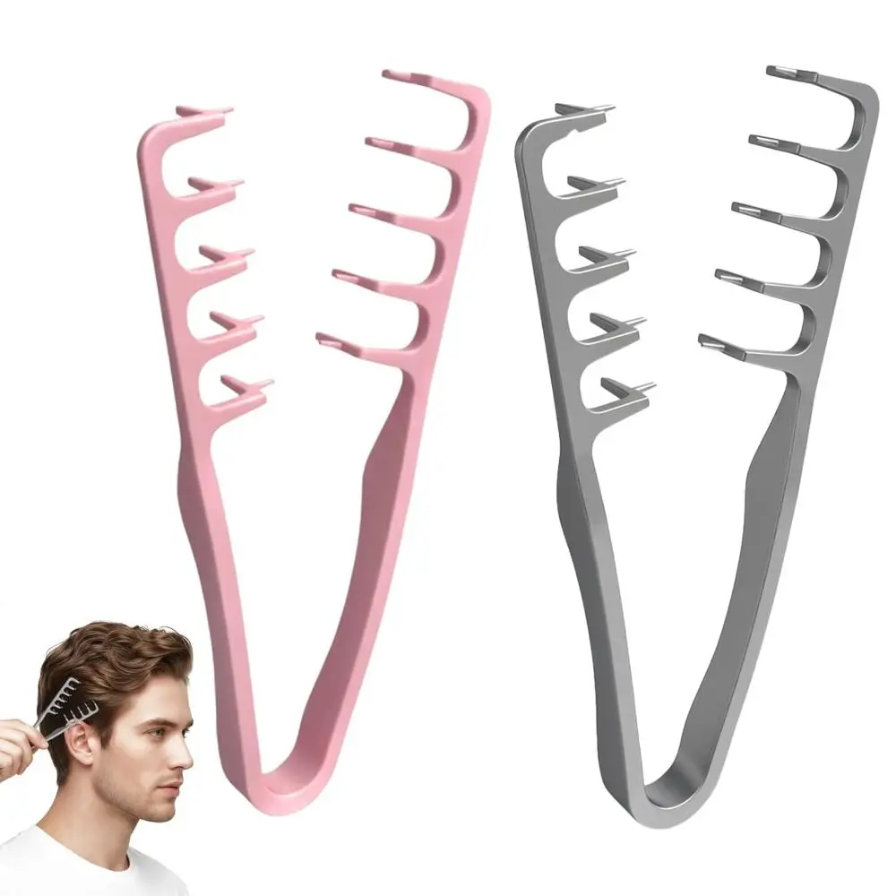 Creative Gift Easy to Clean Hair Styling Fluffy Roots Combs Portable Lightweight Hair Combs Hair Care Tool Salon Styling Comb