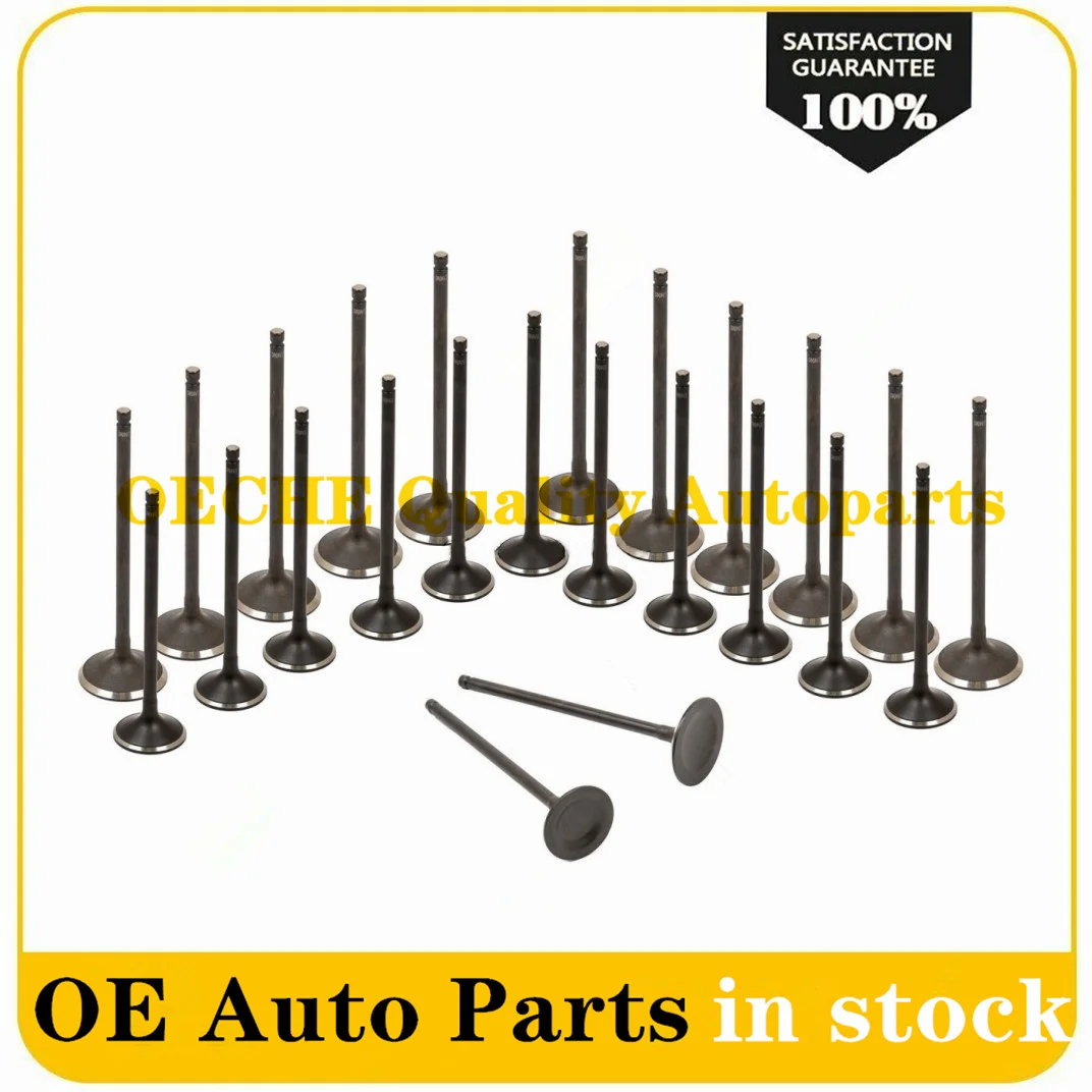 Nouveau 24PCS 14711-P8E-A00 14721-P8E-A00 Soupapes D'échappement D'admission Pour Acura Honda Saturne 3.0 3.2 3.5 J32A1 J32A2 J35A4 A6 A7