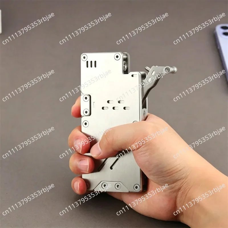 For Stainless Steel EDC Toy Adult Decompression 304 Stainless Steel Toy Match Box
