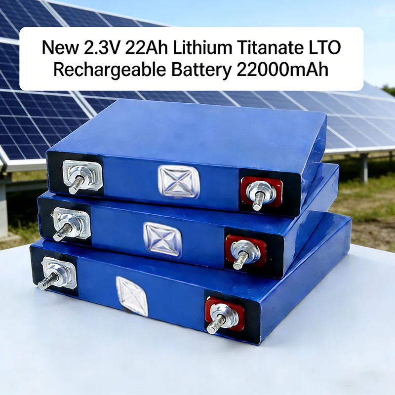 

1-100pcs New 2.3V 22AhLithium Titanate LTO Rechargeable Battery 22000mAh DIY 12V 24V E-scooter Motorcycle Speaker Car motor Cell