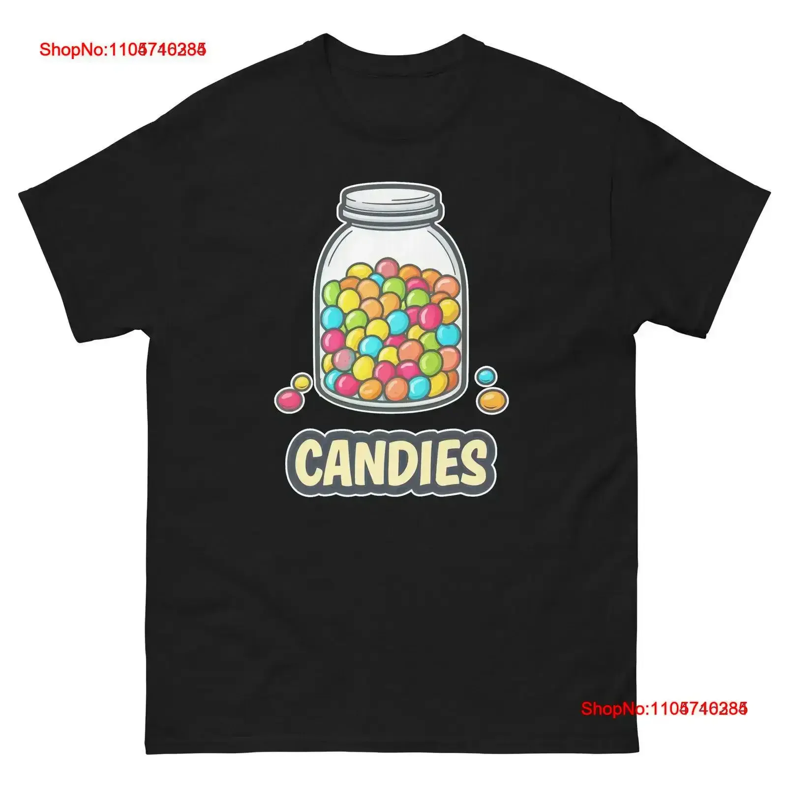Candies Party Supplies Items Birthday Event T Shirt vintage Washed graphic streetwear Breathable homme Soft Casual fashion