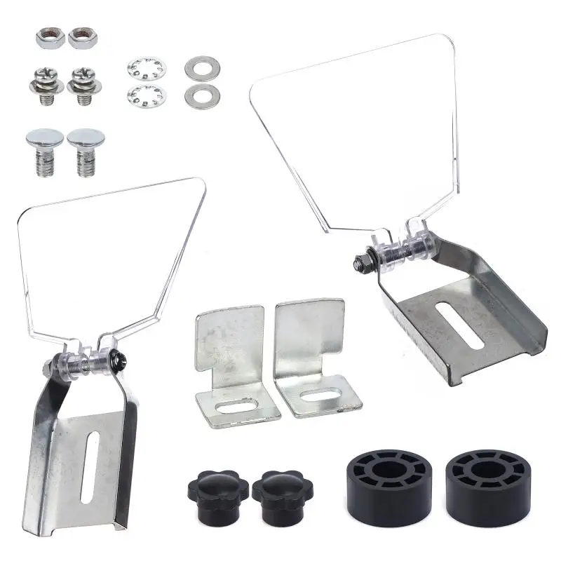 1Set 125/150 Bench Grinder Tool Accessories Bench Type Grinder Guards Dust-Proof Eyeshield Grinder Safety Shields