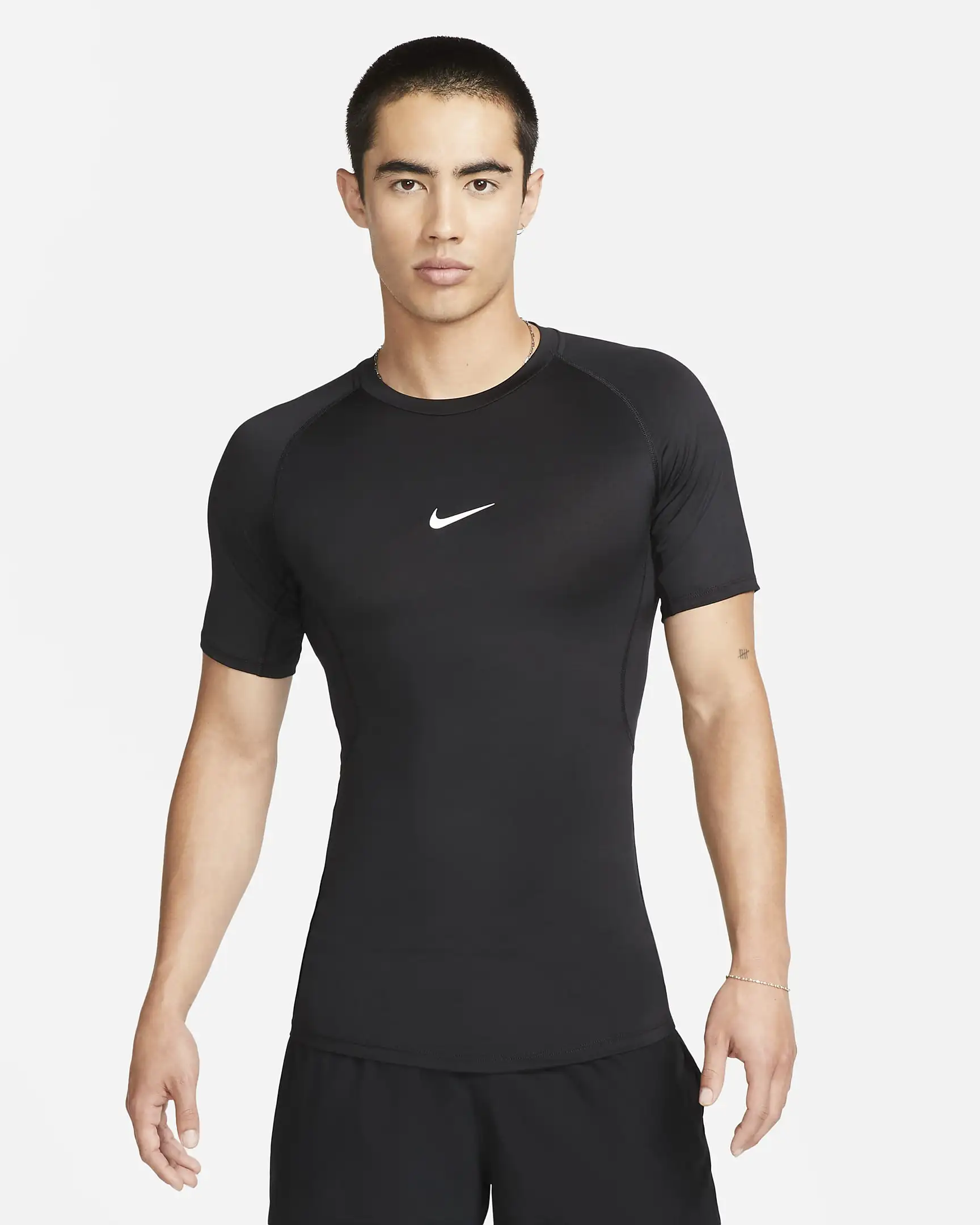 

Nike Pro Dri-FIT Men's Breathable Quick-Dry Compression Short-Sleeve Training Top