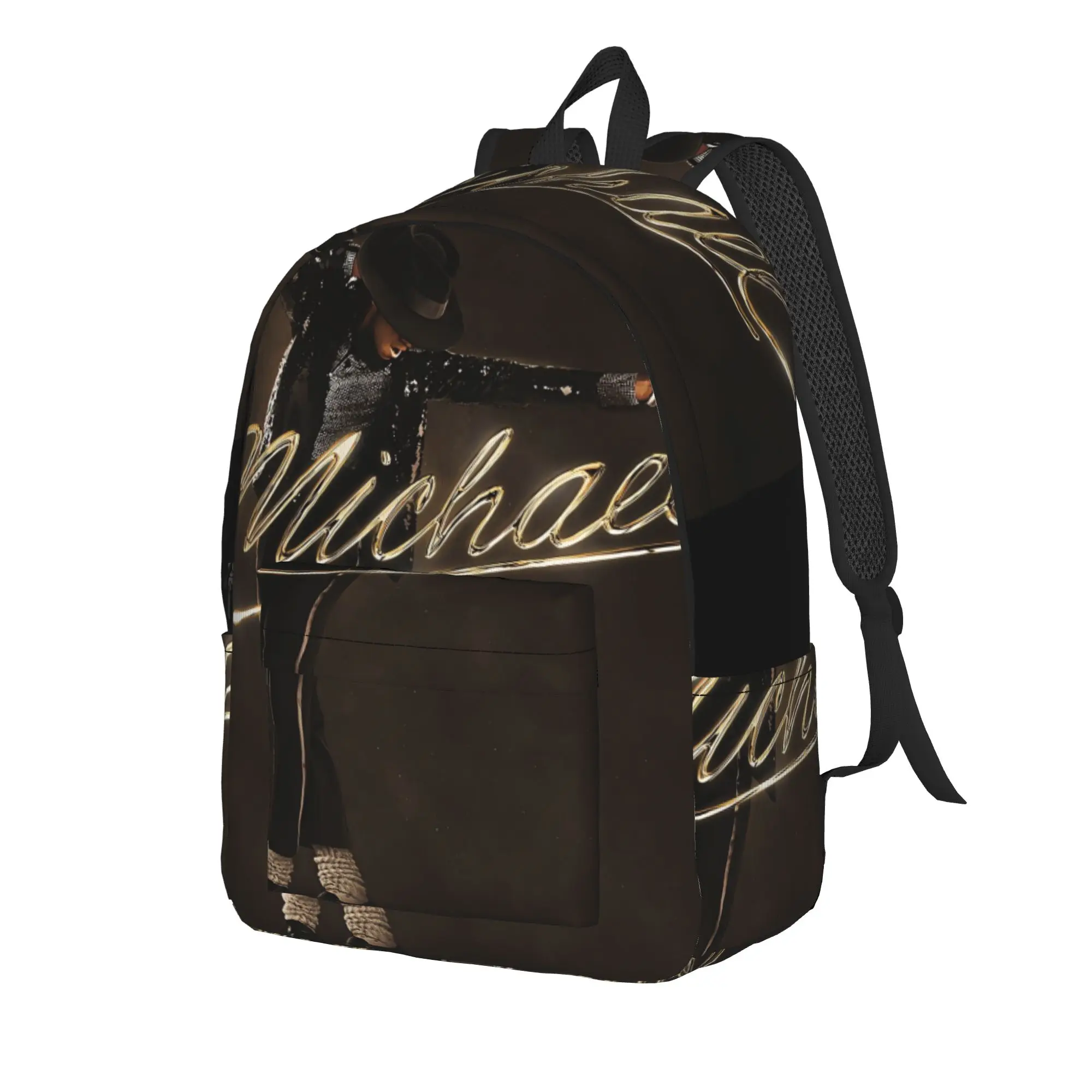 Michael Jacksons Musical Movie 2026 Backpack  Camping Backpacks Unisex Style School Bags High Quality Breathable Rucksack