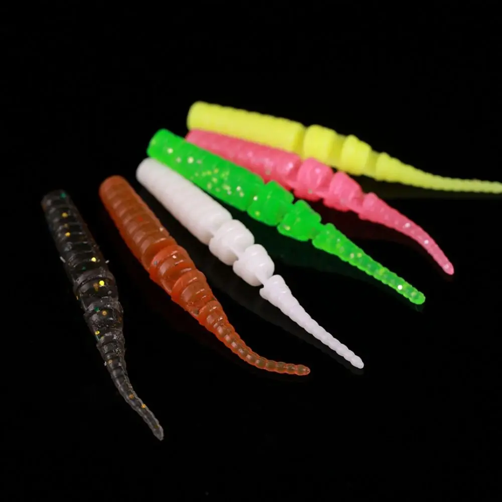 Fishing Tackle PVC Fishing Soft Lures 4cm Multicolor Fishing Jig Lure Artificial Lures Fishing