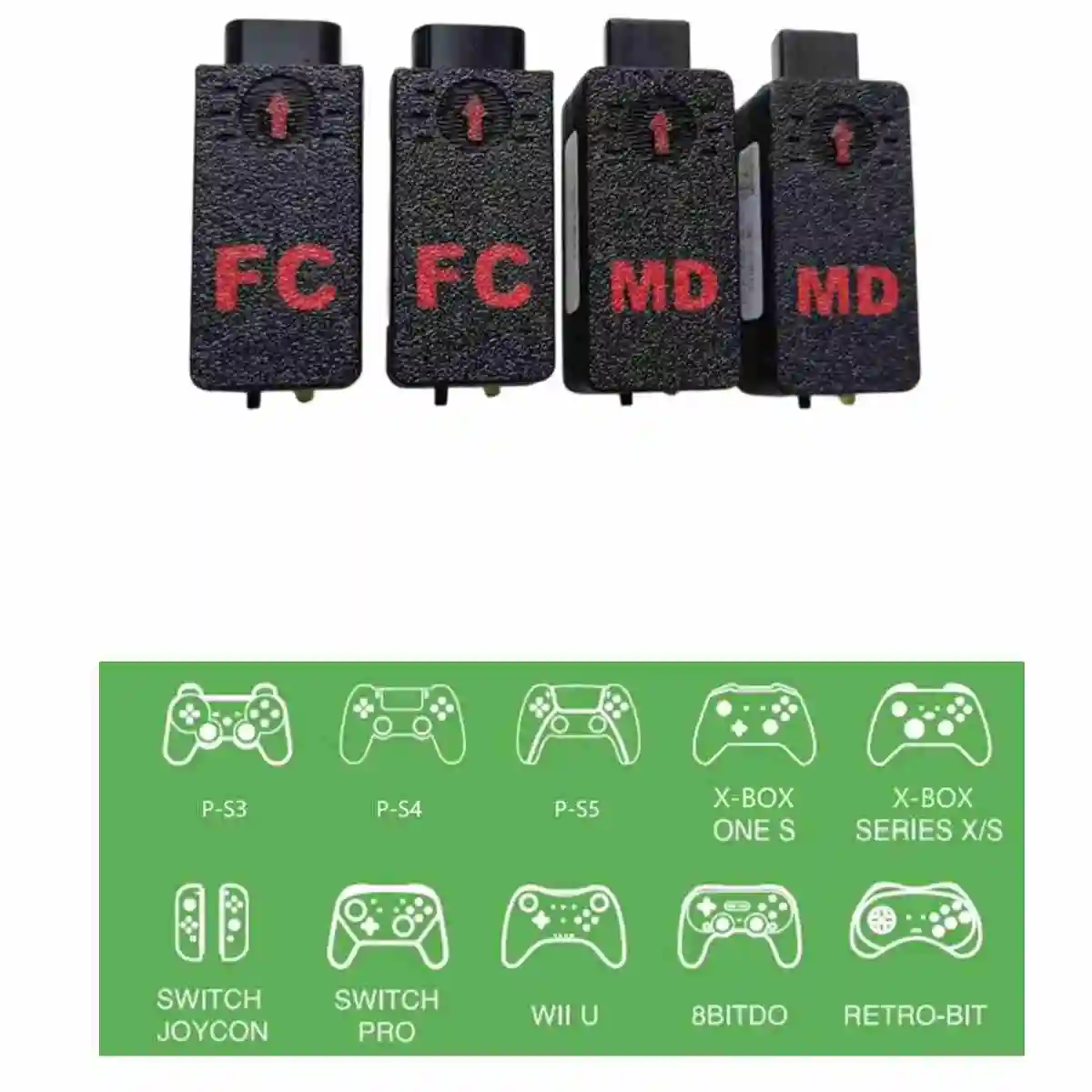 

MD and NEW FC Bluetooth Controller Receiver