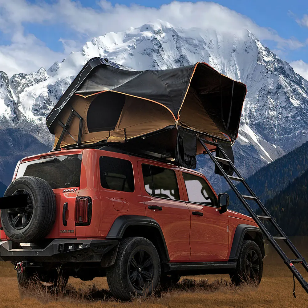 

Индивидуальная палатка на крыше автомобиля ABS оболочка палатки на крыше для кемпинга палатка на крыше 2-местная